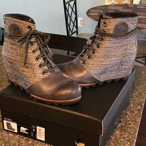 SOREL PDX WEDGE- Grey